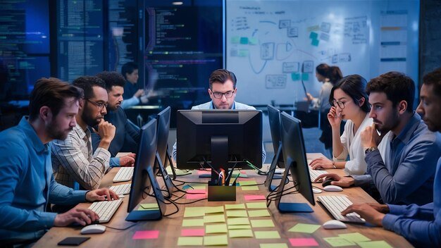Dot Core Solution development team at work
