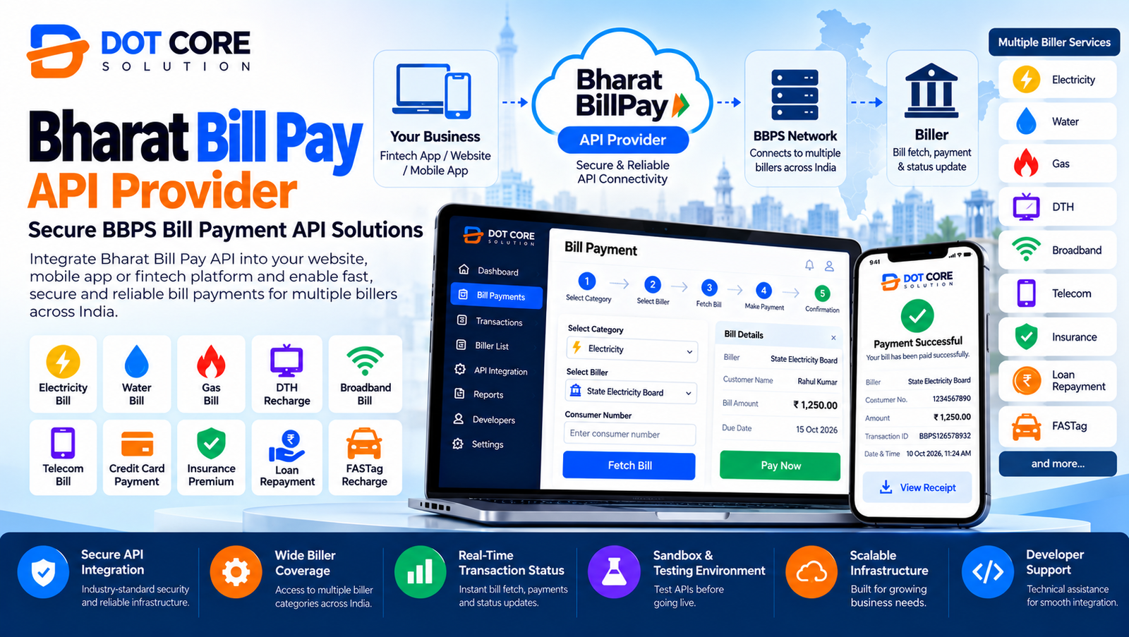 bharat bill pay api provider