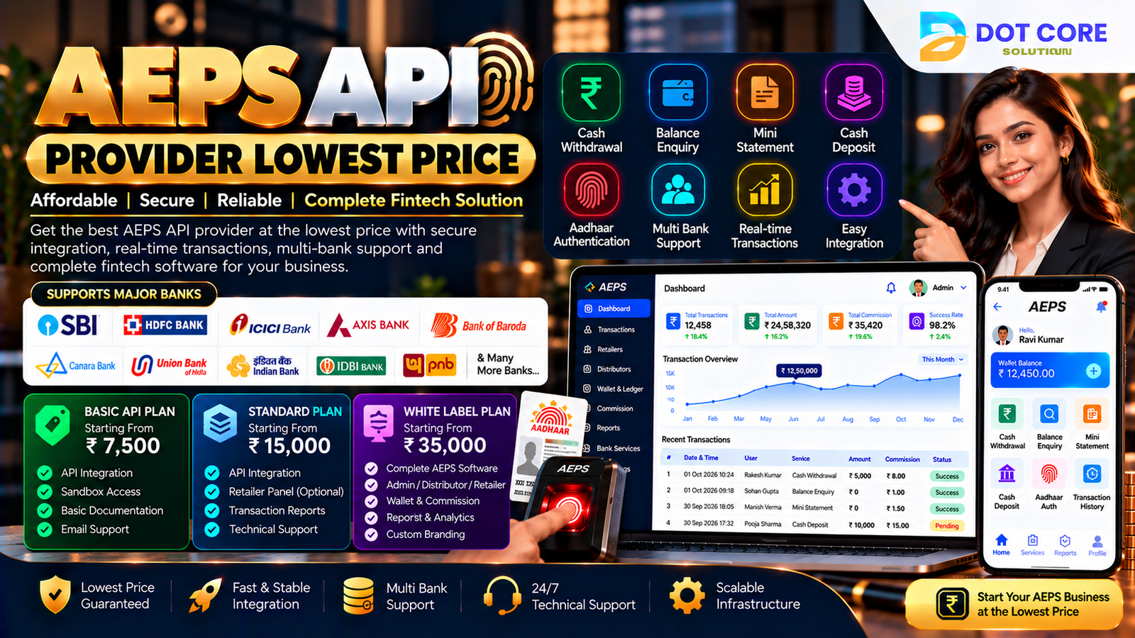 aeps api provider lowest price