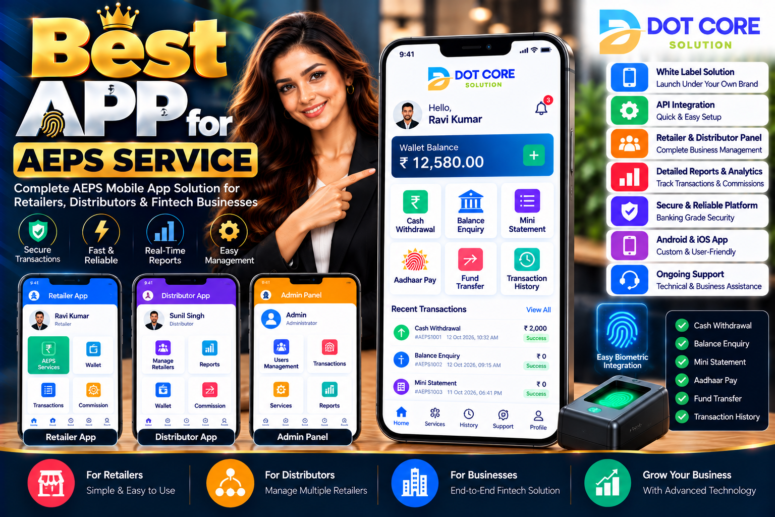 best app for aeps service