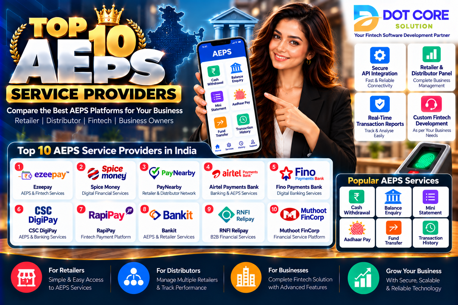 Top 10 AEPS Service Provider