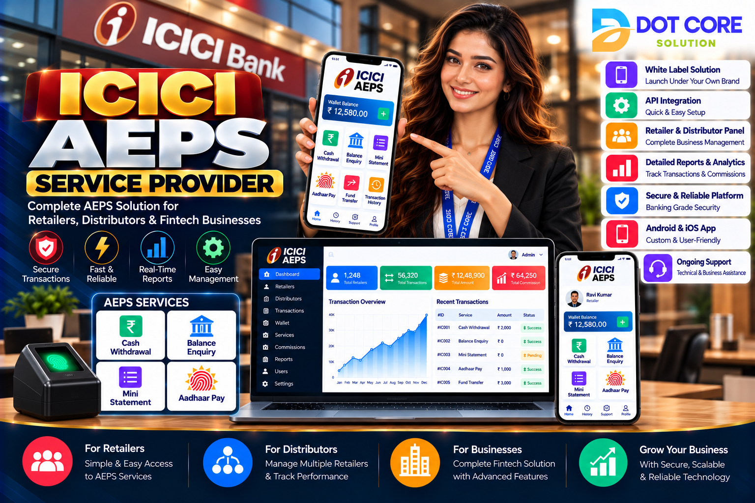 ICICI AEPS Service Provider