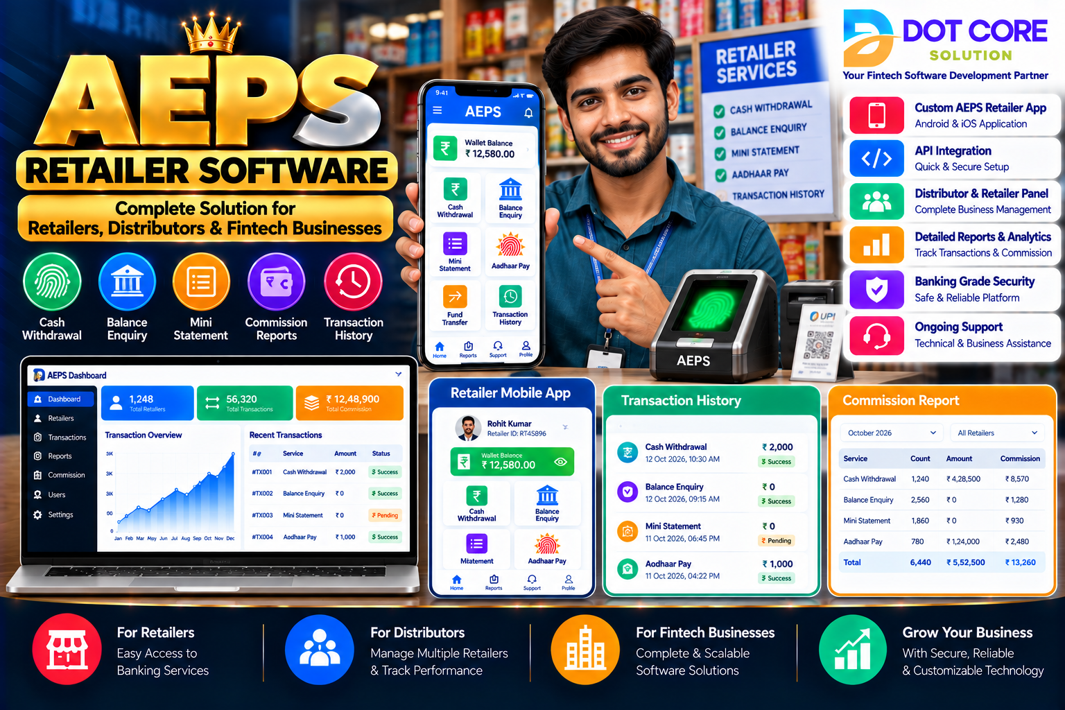 AEPS Retailer Software