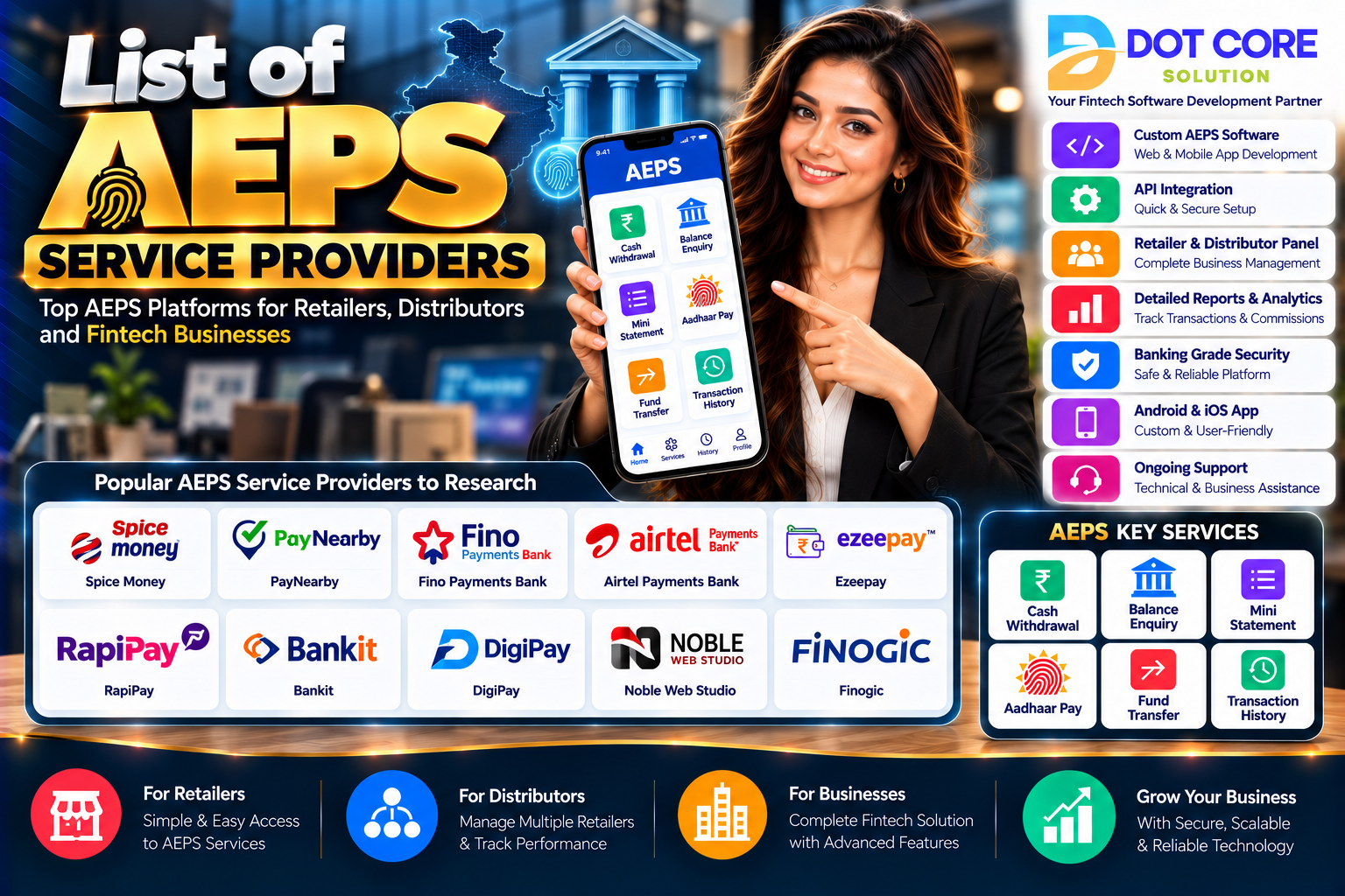 List of AEPS Service Providers