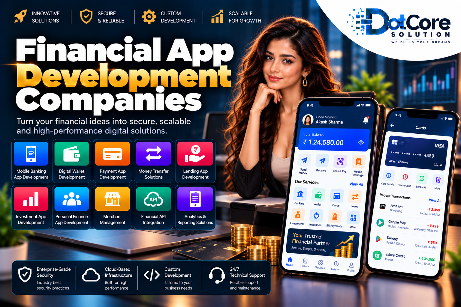 financial app development companies
