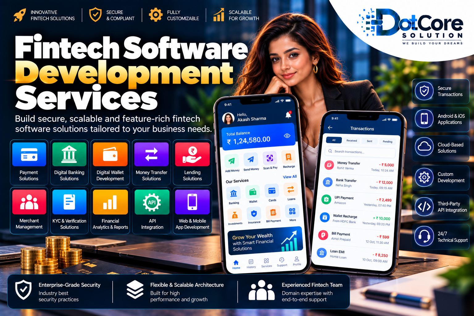 fintech software development services