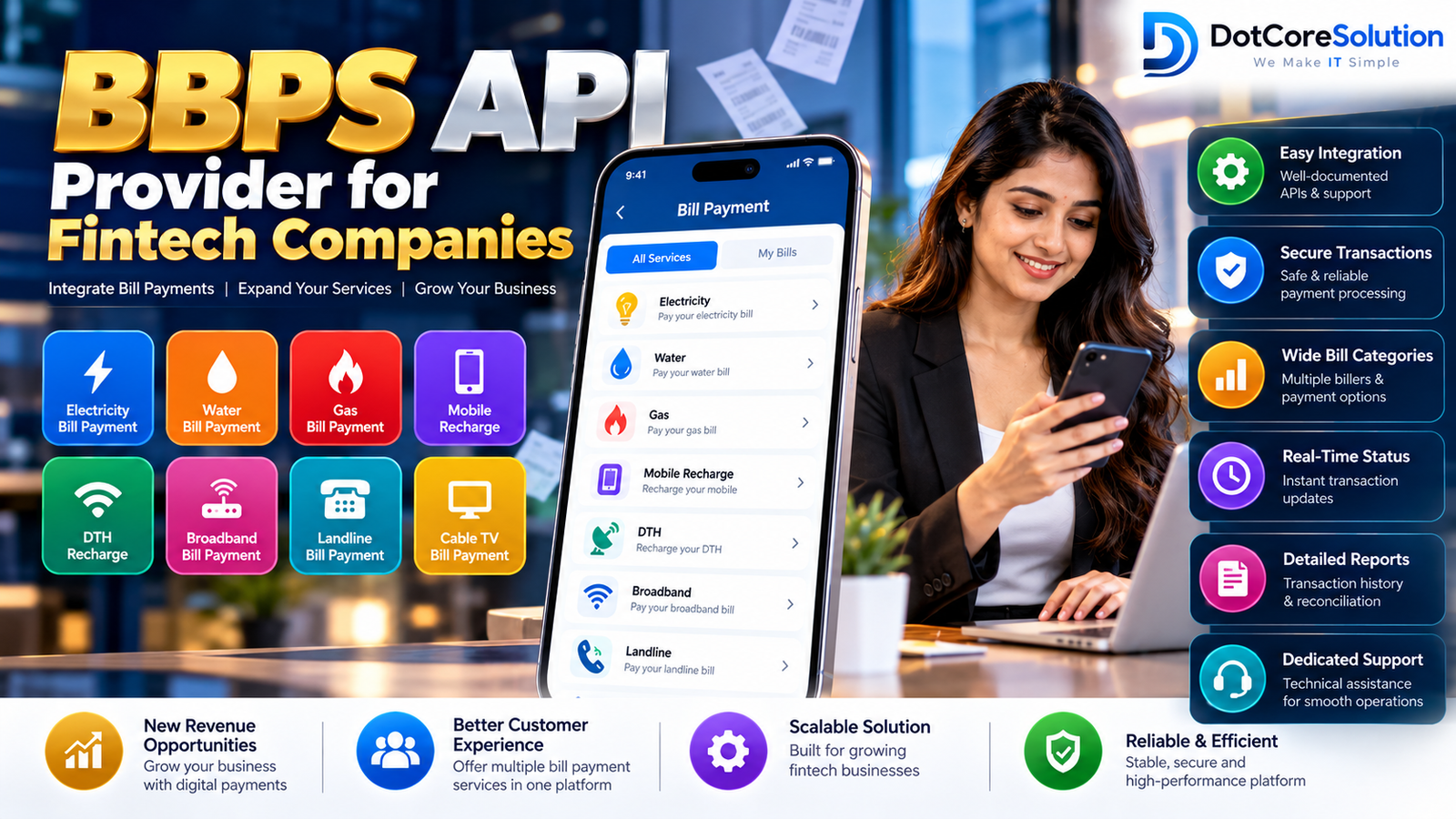 BBPS API Provider for Fintech Companies