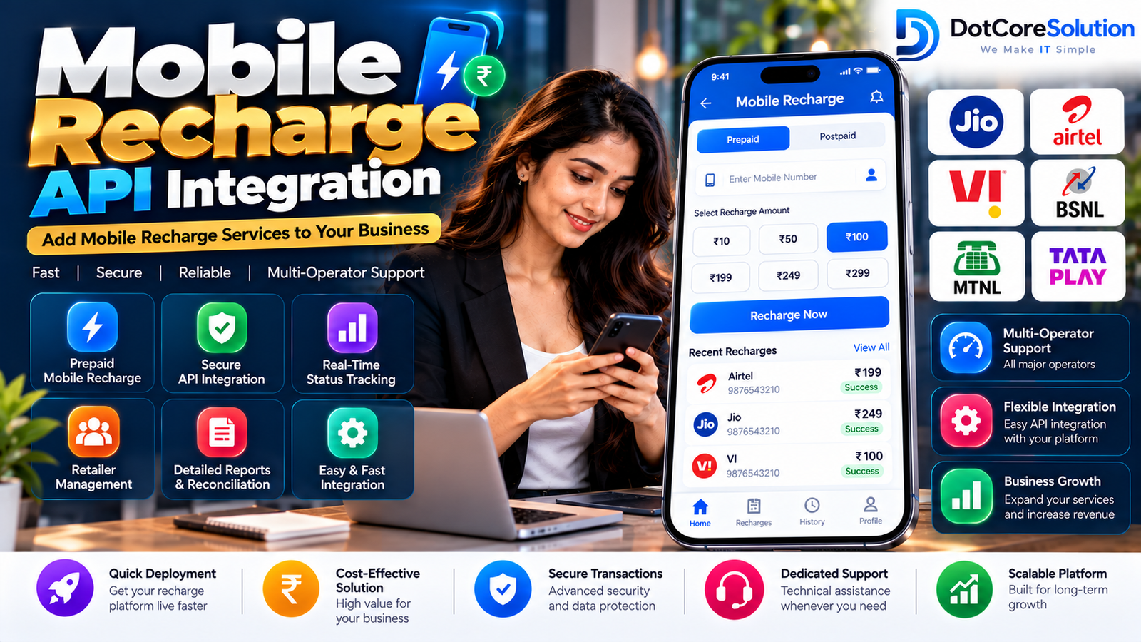 Mobile Recharge API Integration