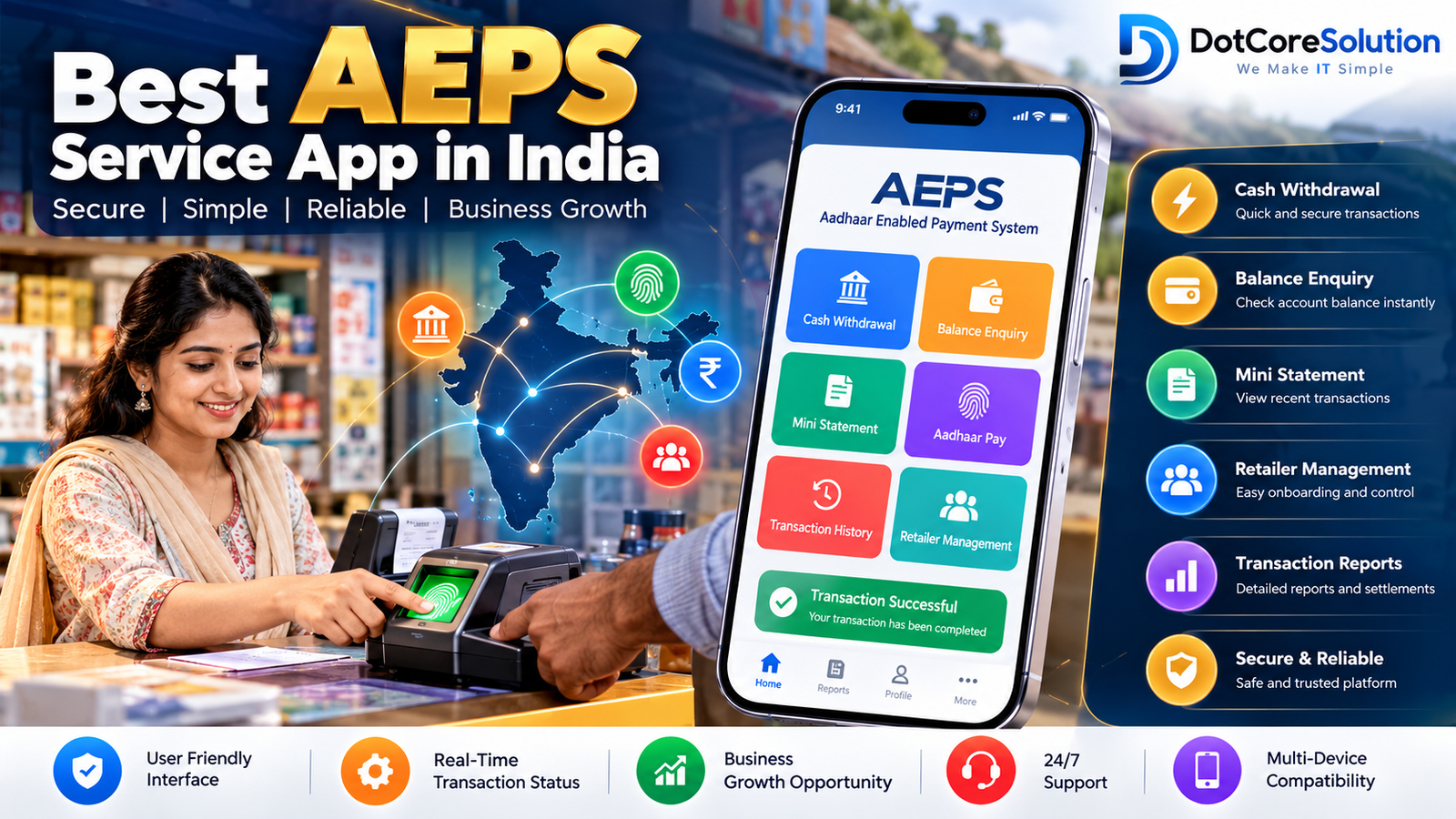 best AEPS service app in India