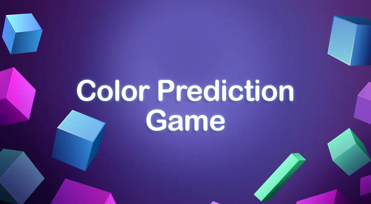 Color Prediction Game Development – main screen